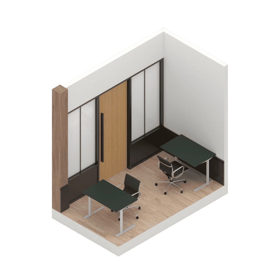 dedicated desks office