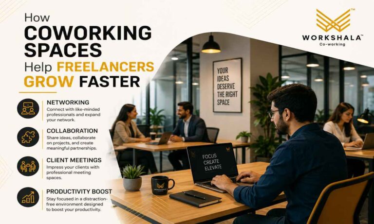 How Coworking Spaces Help Freelancers Grow Faster