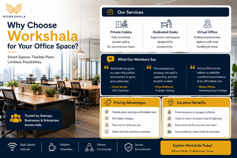 Why Choose Workshala for Your Office Space?