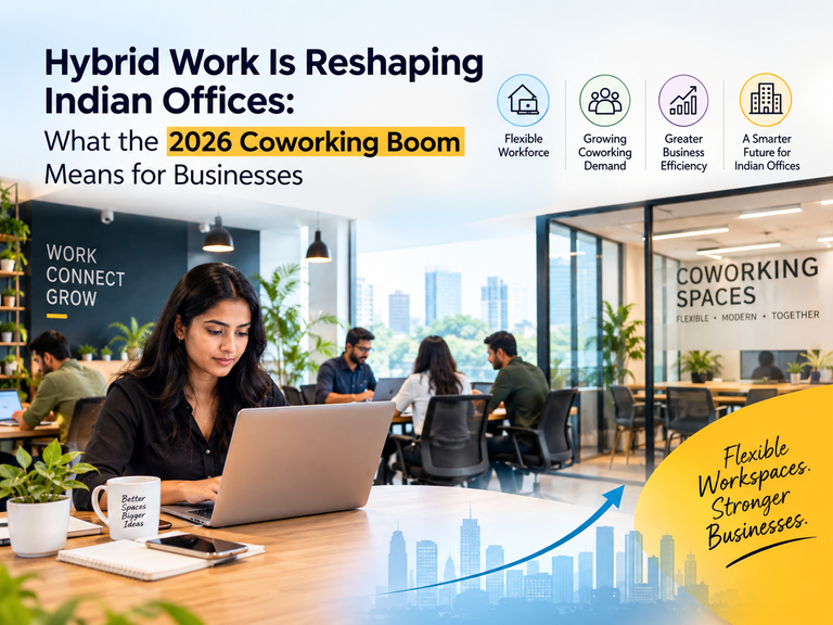 Hybrid Work Is Reshaping Indian Offices: What the 2026 Coworking Boom Means for Businesses
