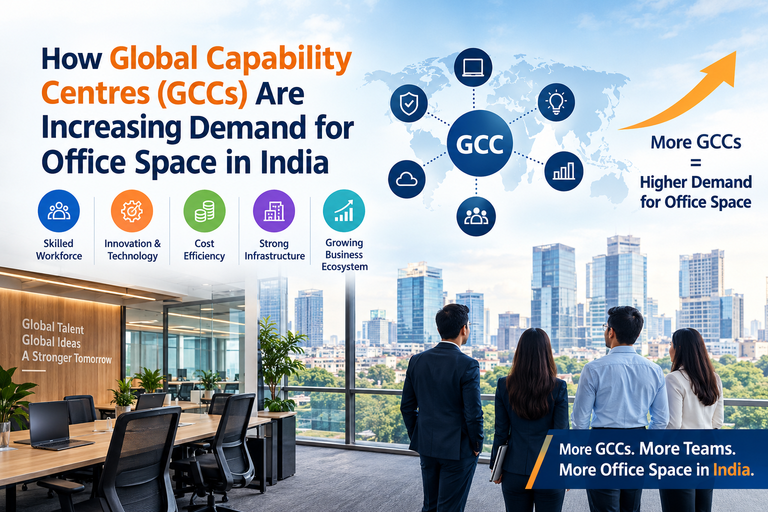 How Global Capability Centres (GCCs) Are Increasing Demand for Office Space in India