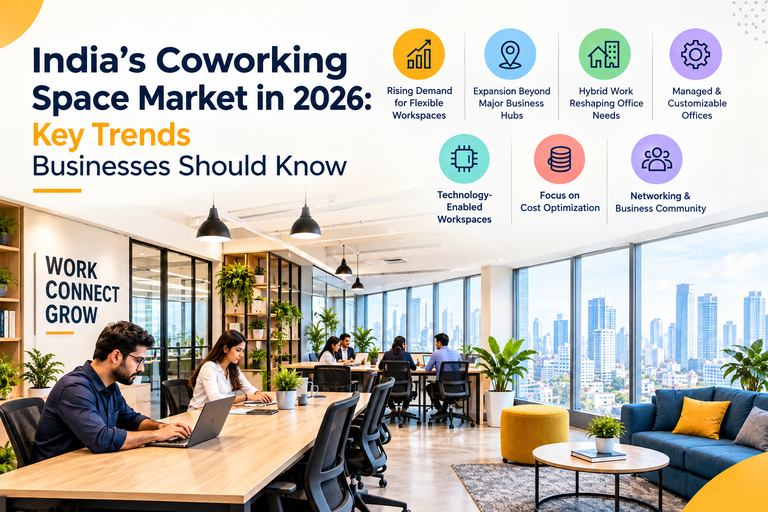 India’s Coworking Space Market in 2026: Key Trends Businesses Should Know